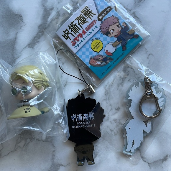 Jujutsu Kaisen Toy and Keychain Lot - Gojo, Geto and Nanami - Picture 6 of 6